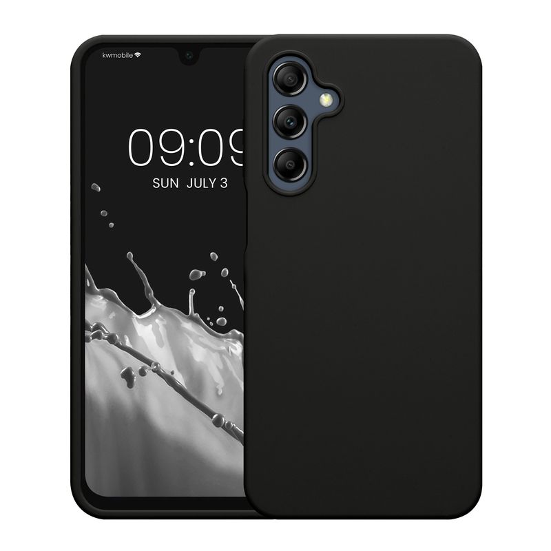 Laptop, Telefoane si Tablete - Telefoane mobile si accesorii - Accesorii Telefoane - Huse telefoane - Husa Kwmobile pentru Samsung Galaxy A16 5G, incarcare wireless, silicon, negru - Infinity.ro