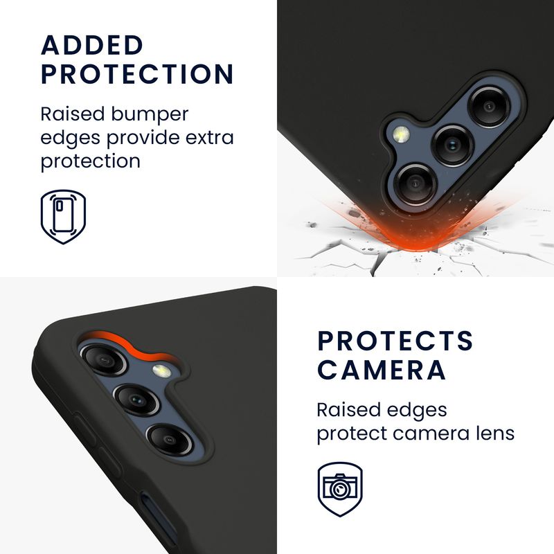 Laptop, Telefoane si Tablete - Telefoane mobile si accesorii - Accesorii Telefoane - Huse telefoane - Husa Kwmobile pentru Samsung Galaxy A16 5G, incarcare wireless, silicon, negru - Infinity.ro