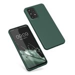 Laptop, Telefoane si Tablete - Telefoane mobile si accesorii - Accesorii Telefoane - Huse telefoane - Husa Kwmobile pentru Samsung Galaxy A33 5G, incarcare wireless, silicon, verde - Infinity.ro