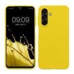 Laptop, Telefoane si Tablete - Telefoane mobile si accesorii - Accesorii Telefoane - Huse telefoane - Husa Kwmobile pentru Samsung Galaxy A26 5G, incarcare wireless, silicon, galben - Infinity.ro