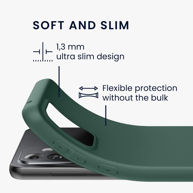 Laptop, Telefoane si Tablete - Telefoane mobile si accesorii - Accesorii Telefoane - Huse telefoane - Husa Kwmobile pentru Samsung Galaxy A33 5G, incarcare wireless, silicon, verde - Infinity.ro