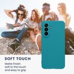 Laptop, Telefoane si Tablete - Telefoane mobile si accesorii - Accesorii Telefoane - Huse telefoane - Husa Kwmobile pentru Samsung Galaxy A37 5G, anti-alunecare, silicon, turcoaz mat - Infinity.ro