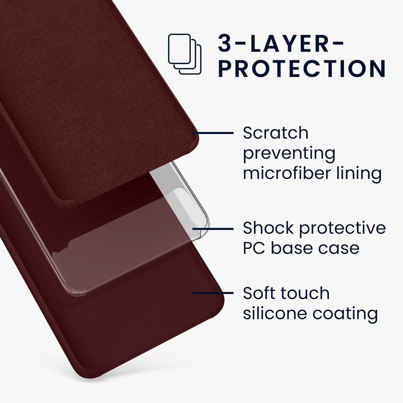 Laptop, Telefoane si Tablete - Telefoane mobile si accesorii - Accesorii Telefoane - Huse telefoane - Husa Kwmobile pentru Samsung Galaxy A72, incarcare wireless, silicon, mov - Infinity.ro