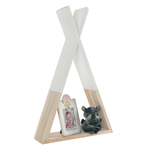 Casa si Gradina - Mobilier - Biblioteci si rafturi - Rafturi - Raft pentru copii, alb / natural, JOLI - Infinity.ro