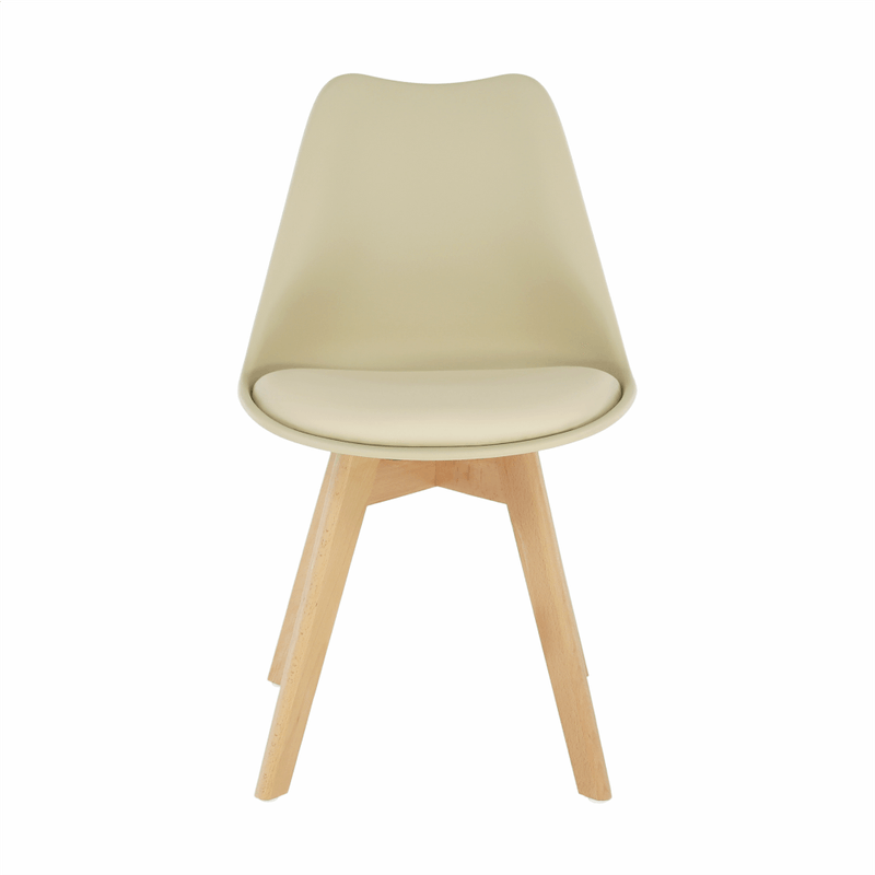 Casa si Gradina - Mobilier - Scaune si fotolii - Scaune - Scaun,  cappuccino vanilie/fag, BALI 2 NEW - Infinity.ro