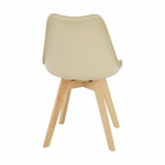 Casa si Gradina - Mobilier - Scaune si fotolii - Scaune - Scaun,  cappuccino vanilie/fag, BALI 2 NEW - Infinity.ro