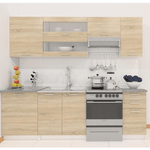 Casa si Gradina - Mobilier - Dulapuri si sifoniere - Dulapuri - Dulap inferior, stejar sonoma/alb, FABIANA S - 40SZ2 - Infinity.ro