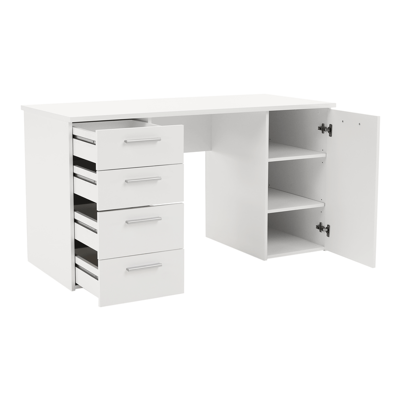 Casa si Gradina - Mobilier - Mese si birouri - Birouri - Masa birou alba, EUSTACH - Infinity.ro