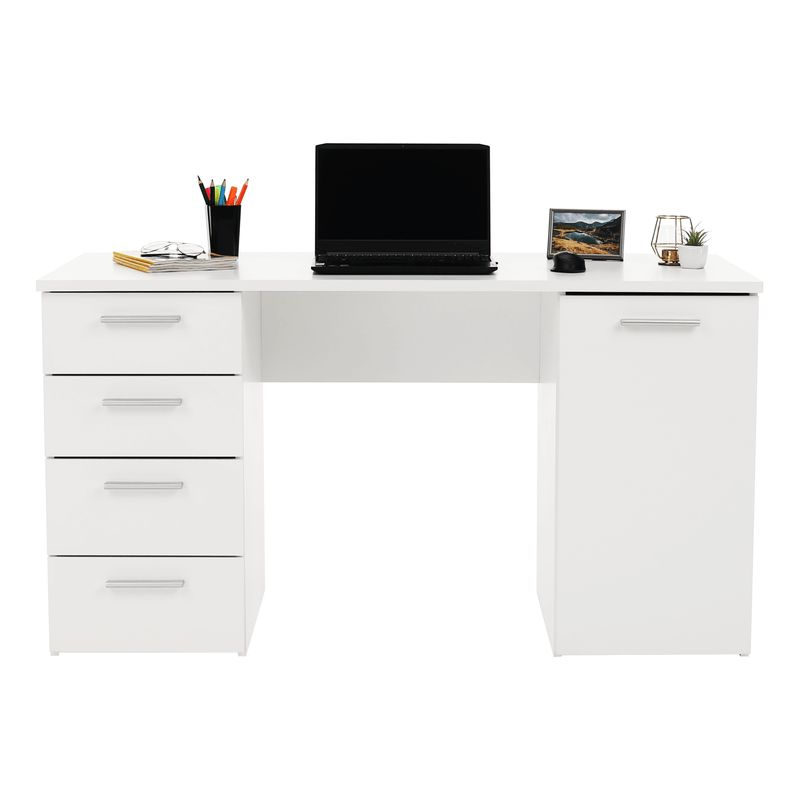 Casa si Gradina - Mobilier - Mese si birouri - Birouri - Masa birou alba, EUSTACH - Infinity.ro