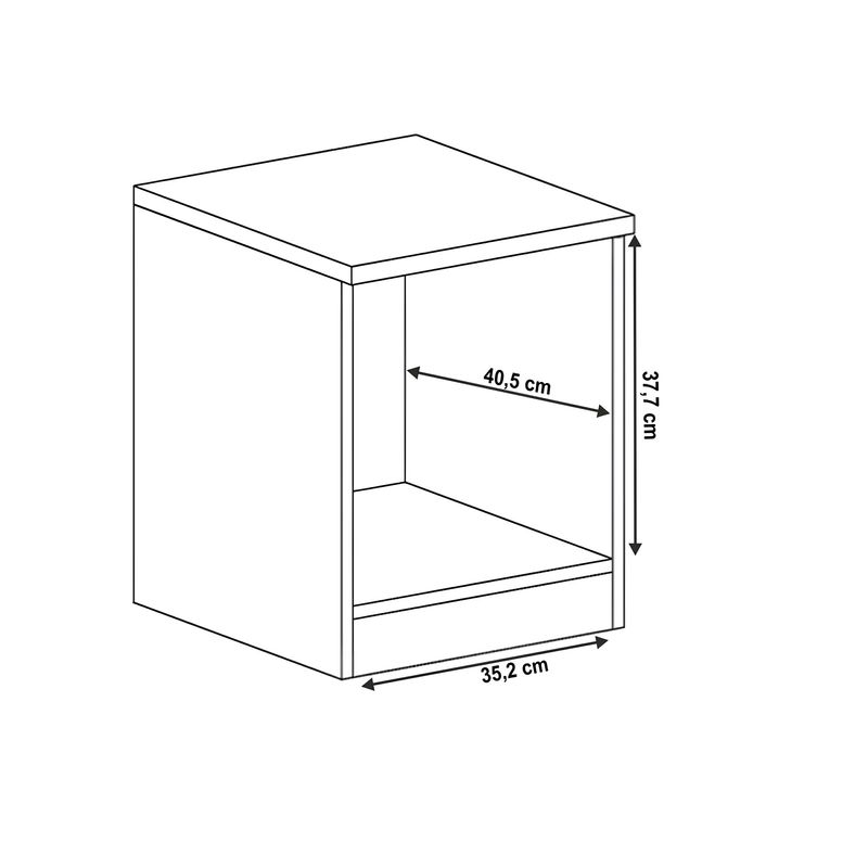 Casa si Gradina - Mobilier - Comode si corpuri - Noptiere - Noptiera, stejar lefkas, TEDY TYP T16 - Infinity.ro