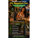 Market - Curatenie si intretinere casa - Produse menaj - Insecticide si capcane - Ventilator Anti-Insecte pentru Masa - Fly Repellent Fan - Infinity.ro