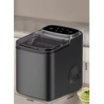 Electronice si Electrocasnice - Aparate frigorifice - Congelatoare - Masina de facut cuburi de Gheata ZSW-ZB12, 12 kg/zi, Rezervor 1.2L, Panou Tactil, Design Compact, Negru - Infinity.ro