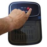 Electronice si Electrocasnice - Aparate frigorifice - Congelatoare - Masina de facut cuburi de Gheata ZSW-ZB12, 12 kg/zi, Rezervor 1.2L, Panou Tactil, Design Compact, Negru - Infinity.ro