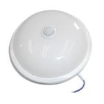 Casa si Gradina - Corpuri si surse de iluminat - Accesorii corpuri de iluminat - Aplica LED 20W cu Senzor de Miscare PIR, Plafoniera Rotunda, 220V, Lumina Alba Neutra, Interior / Exterior Protejat - Infinity.ro