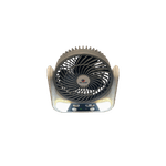 Electronice si Electrocasnice - Climatizare si sisteme de incalzire - Aparate racire aer - Ventilatoare - Ventilator Solar Reincarcabil EP-606, 15 cm, cu Panou Solar, 2 Becuri LED Incluse,3000 mAh, USB Power Bank - Infinity.ro