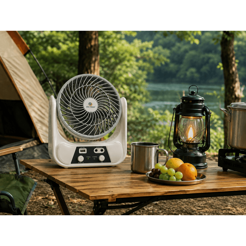 Electronice si Electrocasnice - Climatizare si sisteme de incalzire - Aparate racire aer - Ventilatoare - Ventilator Solar Reincarcabil EP-606, 15 cm, cu Panou Solar, 2 Becuri LED Incluse,3000 mAh, USB Power Bank - Infinity.ro