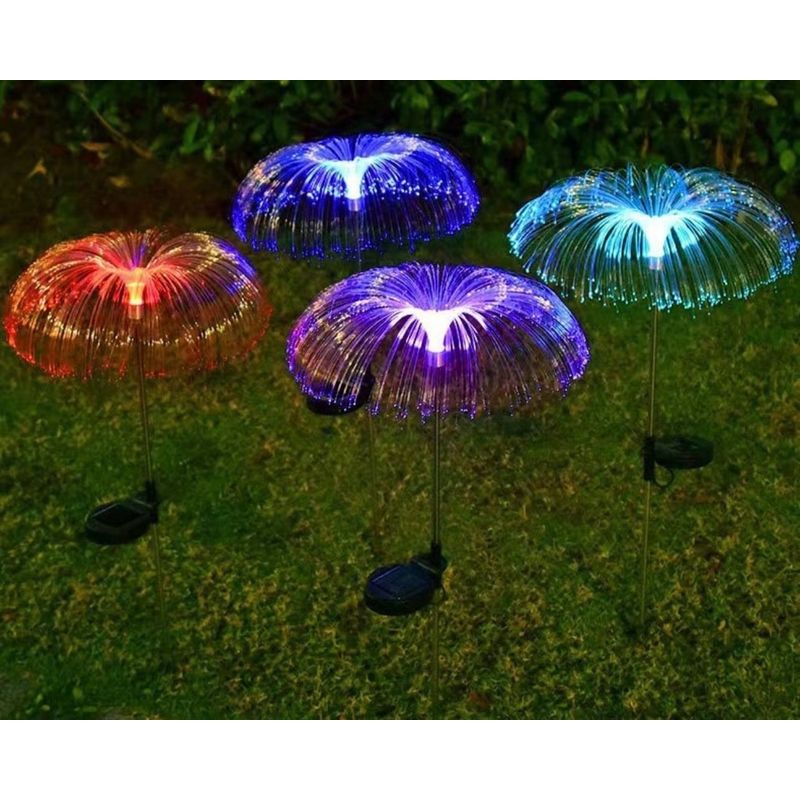 Casa si Gradina - Corpuri si surse de iluminat - Iluminat exterior - Lampi solare - Decoratiune Solara LED pentru Gradina, Set 2 Bucati, IP65, Iluminare Decorativa Exterior(pret pe bucata) - Infinity.ro