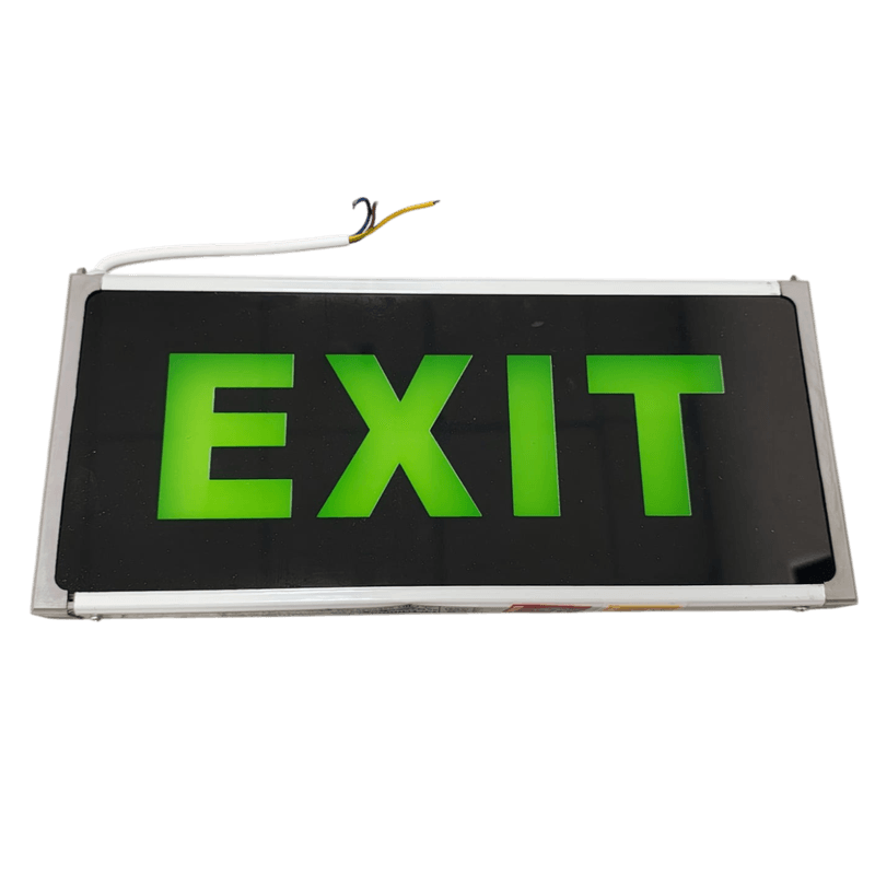 Casa si Gradina - Corpuri si surse de iluminat - Iluminat comercial si industrial - Lampa de Urgenta EXIT LED 220V cu Acumulator - Autonomie 120 Minute, Indicator Iesire Evacuare - Infinity.ro
