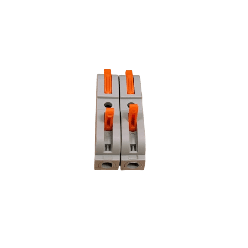 Casa si Gradina - Electrice - Distributie electrica si comanda - Accesorii distributie electrica - Clema Conector Electric Tip WAGO 1 Intrare - 1 Iesire, Cuplare Paralela - Infinity.ro