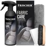 Auto si Moto - Intretinere auto - Produse curatare auto - Kit de curatare si intretinere pentru tapiterie auto Frischer Professional, solutie 500 ml + perie + carpa microfibra - Infinity.ro