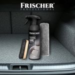 Auto si Moto - Intretinere auto - Produse curatare auto - Kit de curatare si intretinere pentru tapiterie auto Frischer Professional, solutie 500 ml + perie + carpa microfibra - Infinity.ro