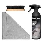 Auto si Moto - Intretinere auto - Produse curatare auto - Kit de curatare si intretinere pentru tapiterie auto Frischer Professional, solutie 500 ml + perie + carpa microfibra - Infinity.ro