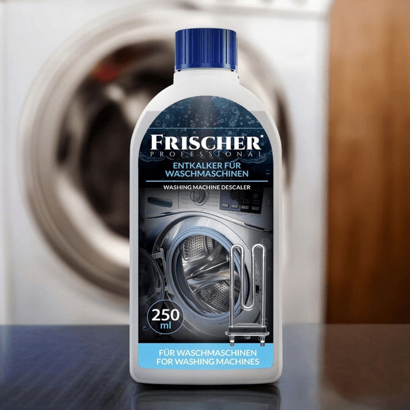 Market - Spalare si intretinere rufe - Intretinere masina de spalat - Anticalcar si Igienizare - Detartrant pentru masina de spalat, Frischer Professional, 250 ml - Infinity.ro