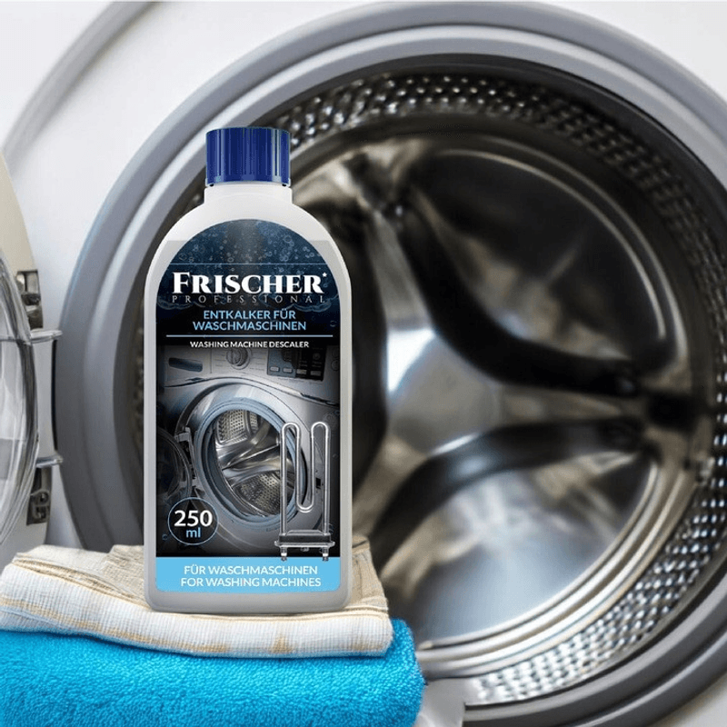 Market - Spalare si intretinere rufe - Intretinere masina de spalat - Anticalcar si Igienizare - Detartrant pentru masina de spalat, Frischer Professional, 250 ml - Infinity.ro