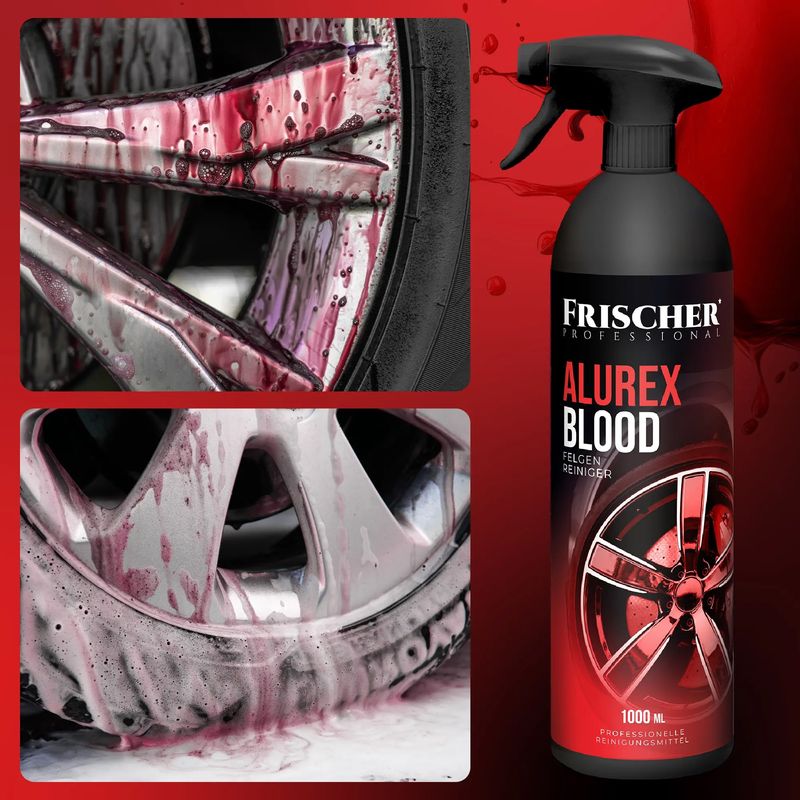 Auto si Moto - Intretinere auto - Produse curatare auto - Solutie curatare si decontaminare jante auto Frischer Professional, 1000 ml - Infinity.ro