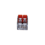 Casa si Gradina - Electrice - Distributie electrica si comanda - Accesorii distributie electrica - Conector Wago 2 Intrari cu Legatura Comuna - Montaj Fara Surub - Infinity.ro