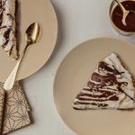 Casa si Gradina - Bucatarie si vesela - Vesela si tacamuri - Servicii de masa - Set farfurii 16 piese, pentru 4 persoane, Coffee, Cesiro, Maro - Infinity.ro