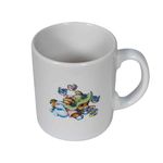 Casa si Gradina - Bucatarie si vesela - Vesela si tacamuri - Servicii de masa - Cana Alb arctic cu decor soricica, 260 ml - Infinity.ro