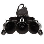 Casa si Gradina - Bucatarie si vesela - Cani si pahare - Cani si cesti - Set 6 cani Gri Nero, 290 ml - Infinity.ro