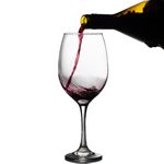 Casa si Gradina - Bucatarie si vesela - Cani si pahare - Pahare - Pahar cu picior din sticla de 580 ml, Cesiro - Infinity.ro