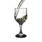 Casa si Gradina - Bucatarie si vesela - Cani si pahare - Pahare - Set 6 pahare cu picior din sticla de 280 ml, Cesiro - Infinity.ro