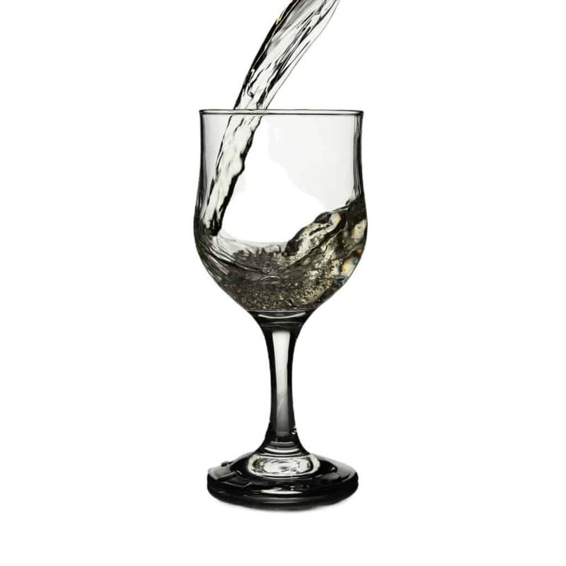 Casa si Gradina - Bucatarie si vesela - Cani si pahare - Pahare - Set 6 pahare cu picior din sticla de 280 ml, Cesiro - Infinity.ro