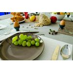 Casa si Gradina - Bucatarie si vesela - Vesela si tacamuri - Farfurii si boluri - Set 6 farfurii desert Maro Cafeniu 21 cm - Infinity.ro