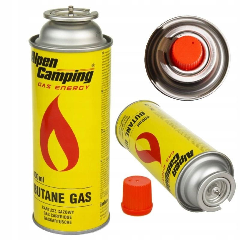 Sport si Outdoor - Camping - Bucatarie de camping - Arzatoare si accesorii - Kit aragaz turistic 2 in 1 si cartus de gaz 400ml, SilverTools - Infinity.ro