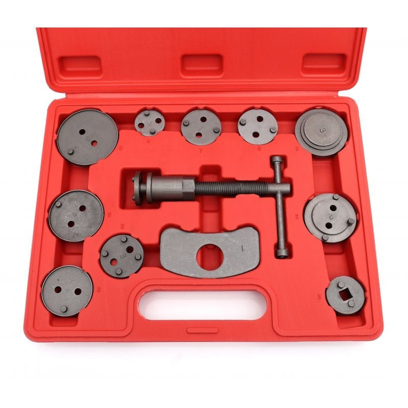 Auto si Moto - Reparatii si depanare - Scule auto - Scule si truse auto - Presa etrier universala placute frana, 12 buc, KD10214, Kraft&Dele - Infinity.ro