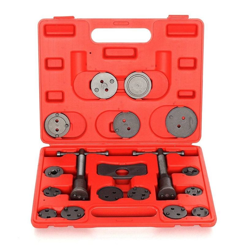 Auto si Moto - Reparatii si depanare - Scule auto - Scule si truse auto - Set 18 buc pentru repararea, stoarcerea pistoanelor de frana+ valiza, TA1371 - Infinity.ro