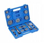 Auto si Moto - Reparatii si depanare - Scule auto - Scule si truse auto - Trusa etriere profesionala, Hogert, 18 piese pentru pistoane frana, presa - Infinity.ro