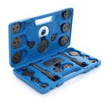 Auto si Moto - Reparatii si depanare - Scule auto - Scule si truse auto - Set 22 buc Presa pentru repararea pistoanelor de frana + valiza, TA1089 - Infinity.ro