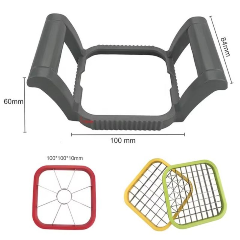 Casa si Gradina - Bucatarie si vesela - Ustensile bucatarie - Feliatoare si taietoare manuale - Set Manual MADGENIX pentru Feliat si Taiat Legume sau Fructe - 3 Forme Interschimbabile, Compact si Eficient - Infinity.ro