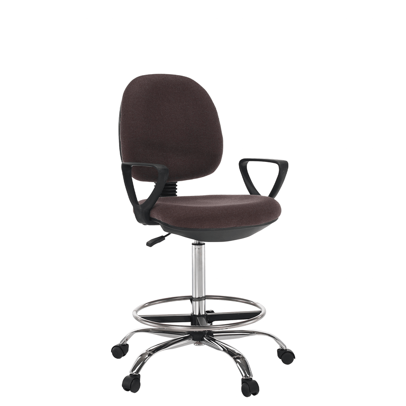 Casa si Gradina - Mobilier - Scaune si fotolii - Scaune - Scaun de lucru ridicat, maro / negru, TAMBER - Infinity.ro
