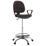 Casa si Gradina - Mobilier - Scaune si fotolii - Scaune - Scaun de lucru ridicat, maro / negru, TAMBER - Infinity.ro