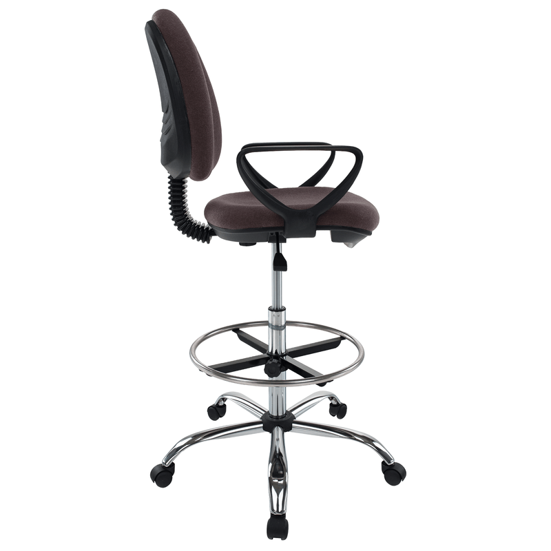 Casa si Gradina - Mobilier - Scaune si fotolii - Scaune - Scaun de lucru ridicat, maro / negru, TAMBER - Infinity.ro