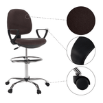 Casa si Gradina - Mobilier - Scaune si fotolii - Scaune - Scaun de lucru ridicat, maro / negru, TAMBER - Infinity.ro