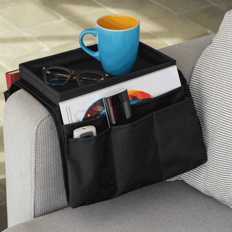 Casa si Gradina - Mobilier - Mese si birouri - Masute de cafea - Organizator canapea, negru, IPRES - Infinity.ro