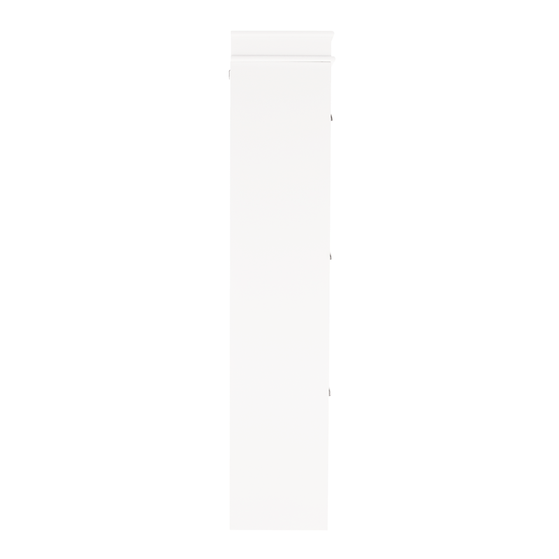 Casa si Gradina - Mobilier - Dulapuri si sifoniere - Dulapuri pantofi - Pantofar, 3 compartimente, gri/alb, SEBER TYP 2 - Infinity.ro
