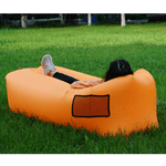Casa si Gradina - Gradina si terasa - Mobilier exterior - Scaune si sezlonguri gradina - Geanta scaun gonflabila / geanta lenesa, portocalie, LEBAG - Infinity.ro